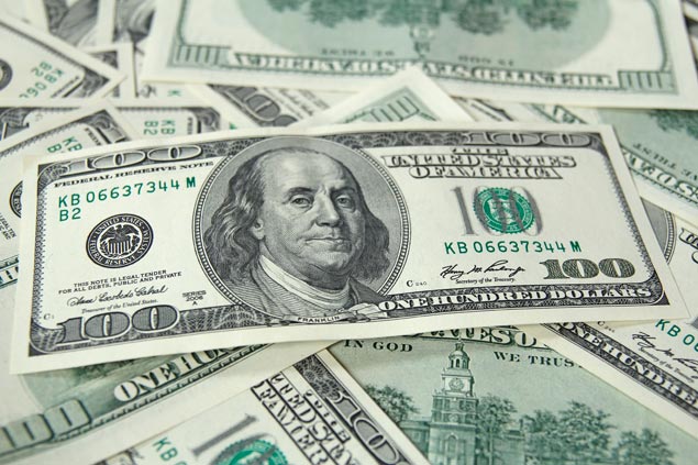 Billetes del dólar americano