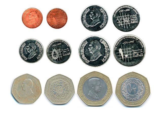 Imagen de las monedas del dinar