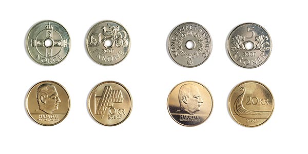 Monedas de la corona